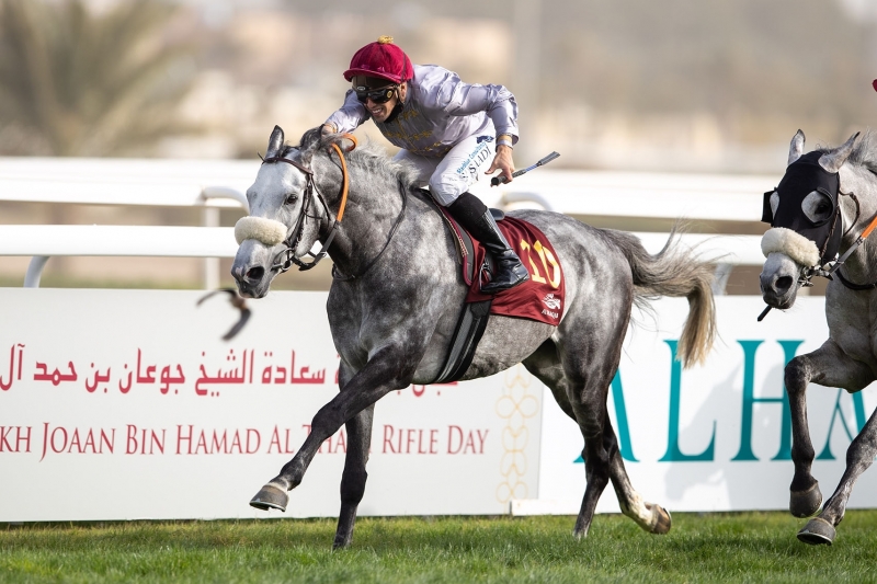H.E. Sheikh Joaan bin Hamad Al Thani (Gr.3PA), 2200 m - 29 janvier 2022, Doha, Qatar
©Juhaim/QREC