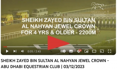 ABBES WINNER OF THE JEWEL CROWN